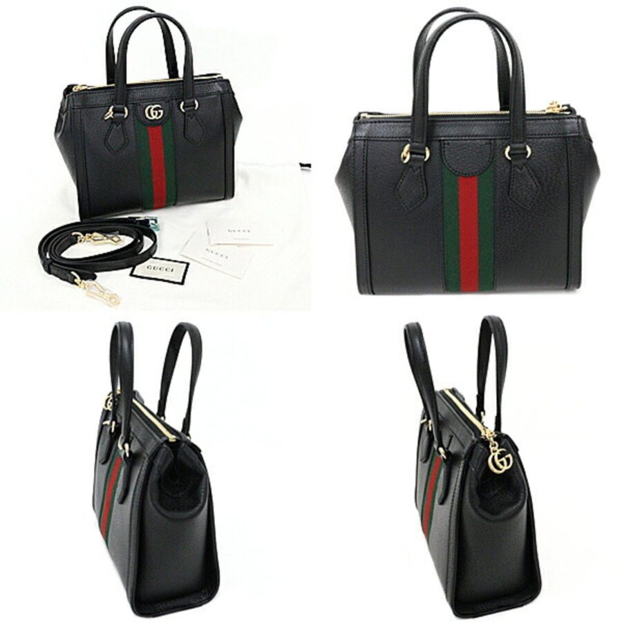 GUCCI Offdia GG 2way shoulder bag tote 719882 black | Studio Nafay