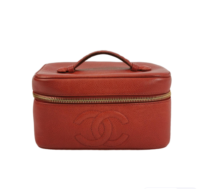 Chanel handbag red – front view
