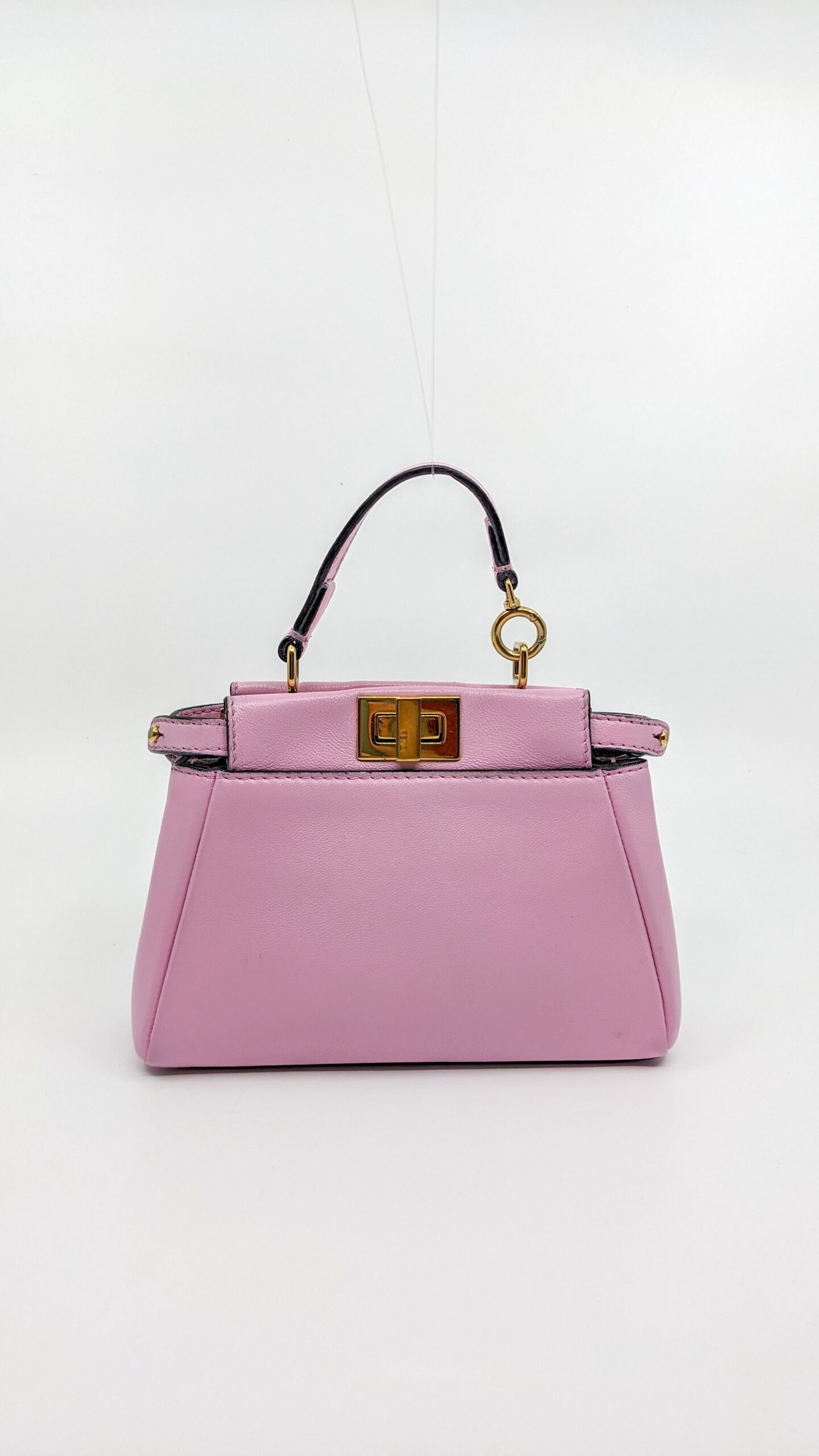 Fendi Micro Peekaboo In Pastel وردي