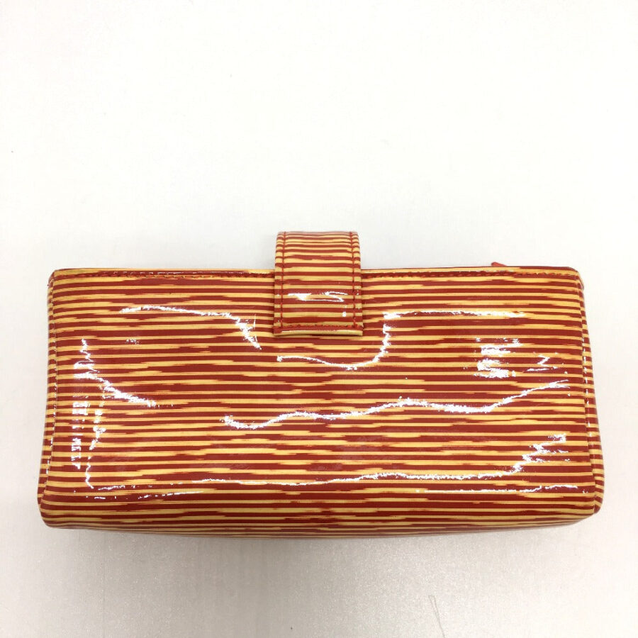 Chanel Clutch orange bag – front view