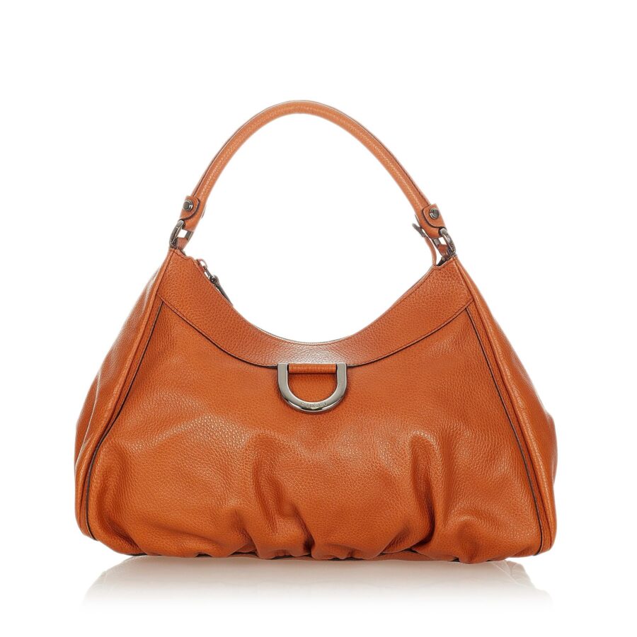 Gucci Abbey D-Ring Leather Shoulder Bag | Studio Nafay