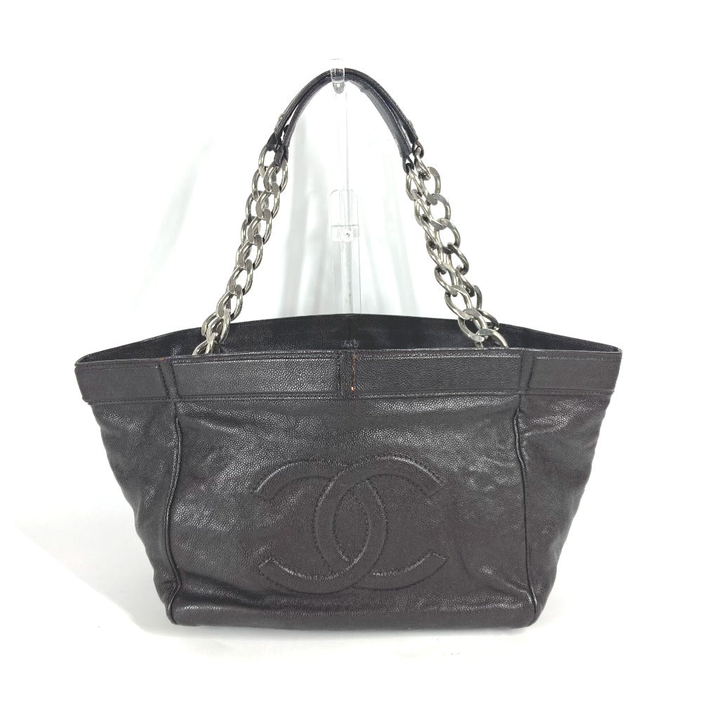 Chanel Shoulder Bag brown – front view