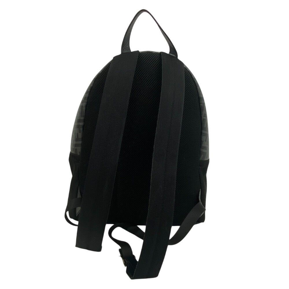 Fendi Backpack PVC, Nylon أسود Backpack Zucca Mens