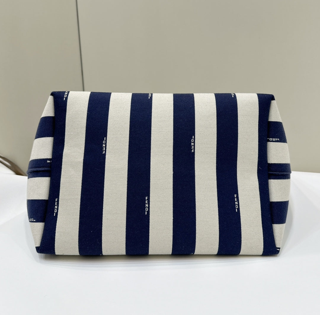 كبير ROLL 33 IN MIDNIGHT أزرق MIX أبيض JACQUARD FABRIC