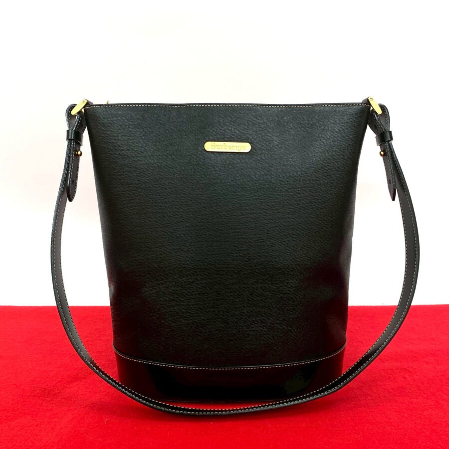 Burberrys Leather Shoulder Bag | Studio Nafay